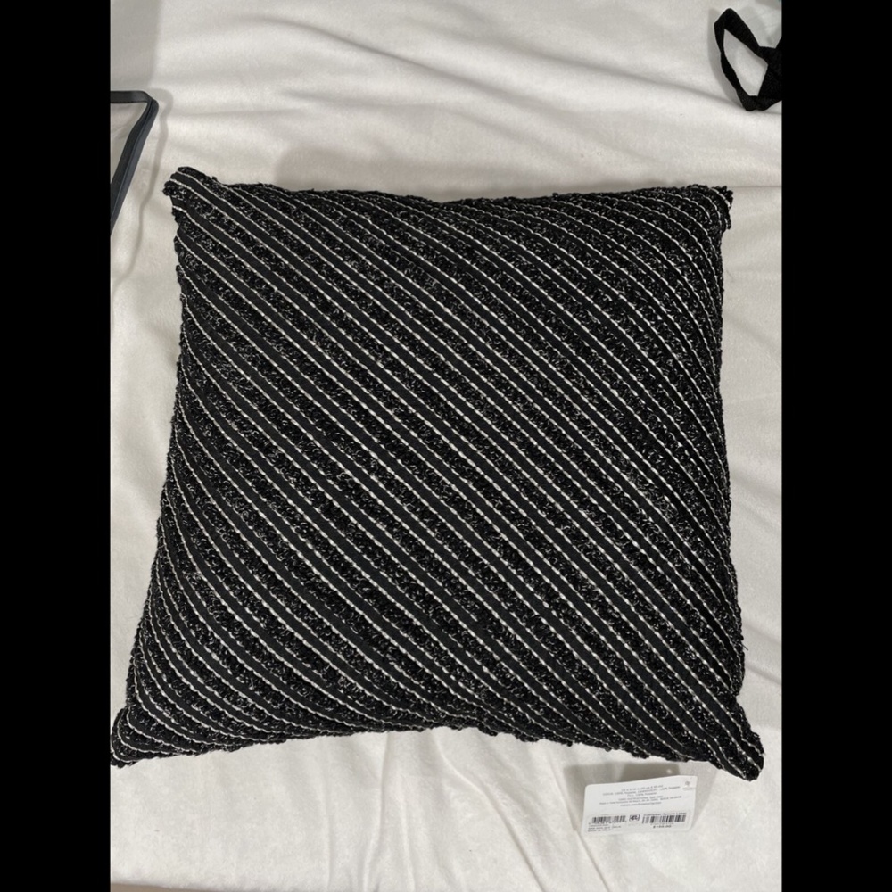 NWT Hotel‎ Collection Marble Geo 18" Decor Pillow